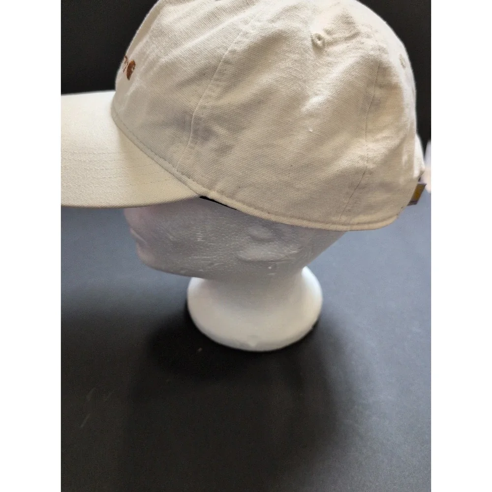 Carhartt Women's Canvas Embroidered Graphic Cap Undyed Ecru